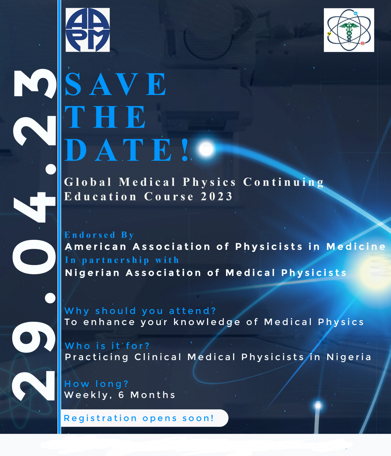 GLOBAL MEDICAL PHYSICS CONTINUING EDUCATION COURSE NAMP